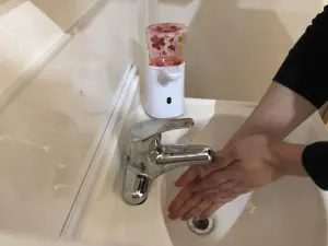 コロナ対策手洗い